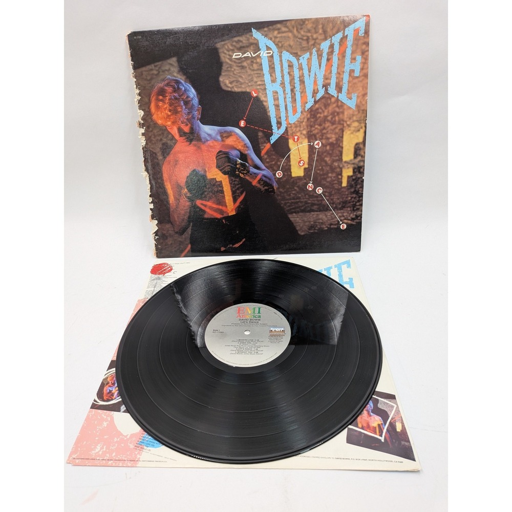 David Bowie Let's Dance Vinyl LP 1983 EMI SO-17093 Modern Love China Girl
